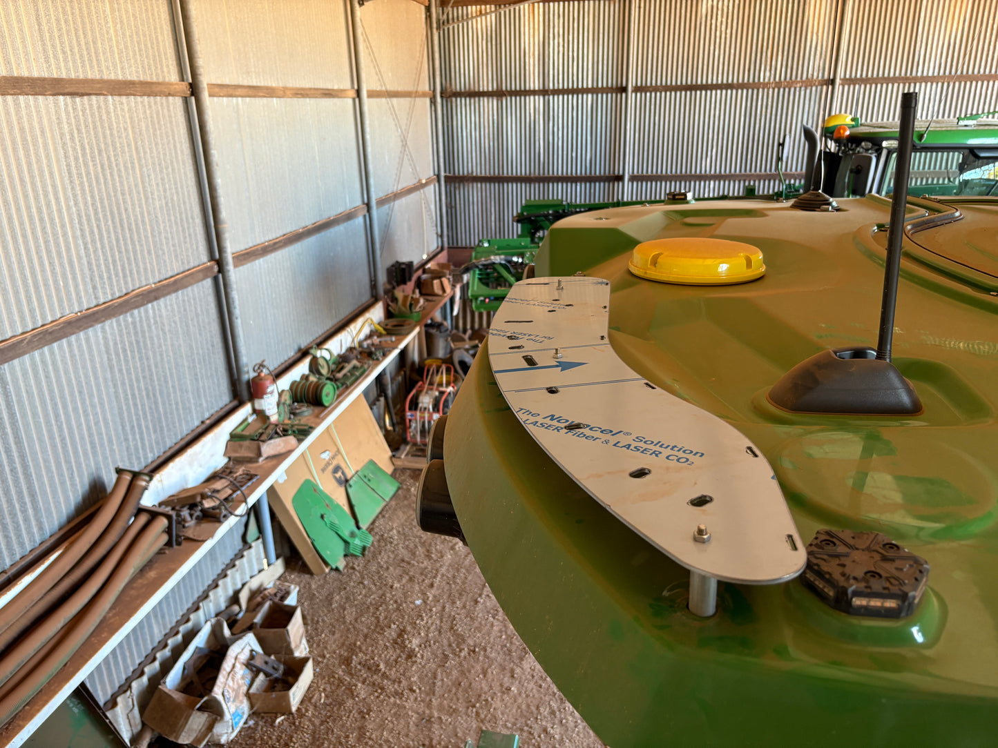 John Deere X9 Series Header SS304 Light Brackets (per side)
