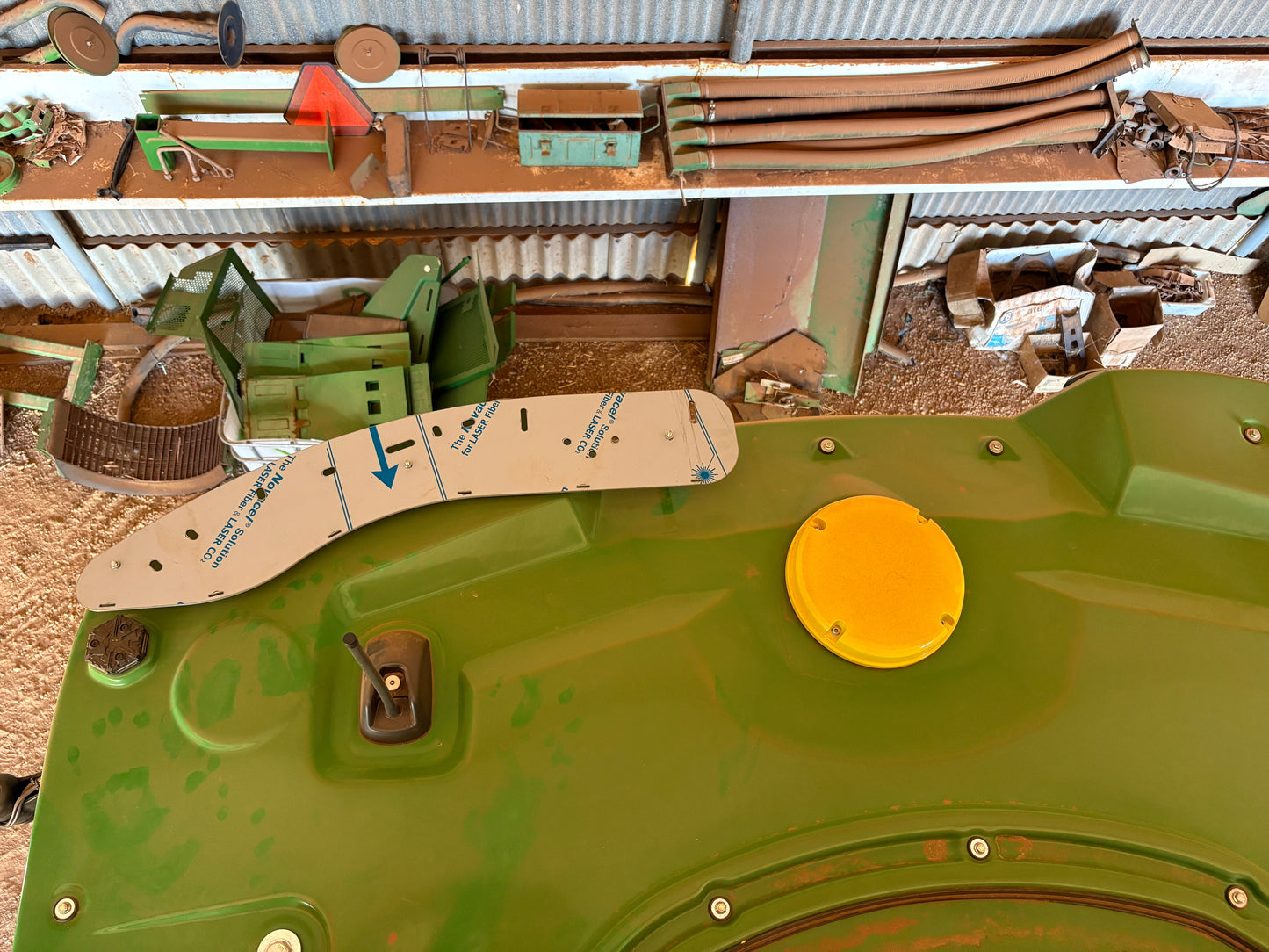 John Deere X9 Series Header SS304 Light Brackets (per side)